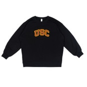 USC Trojans Women's lululemon Black Perfectly Oversized Crew Neck Sweatshirt